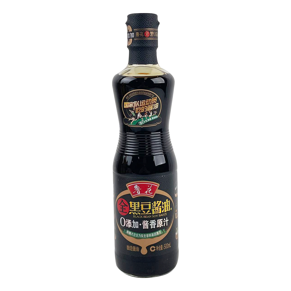 Luhua Black Bean Soy Sauce 500ml-eBest-Soy Sauce & Vinegar,Pantry