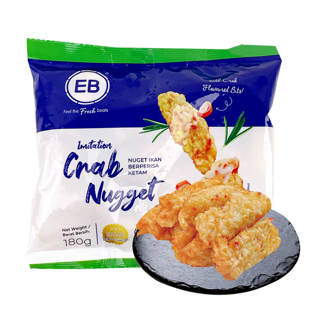 EB Crab Nugget 180g-eBest-BBQ & Hotpot,Frozen food