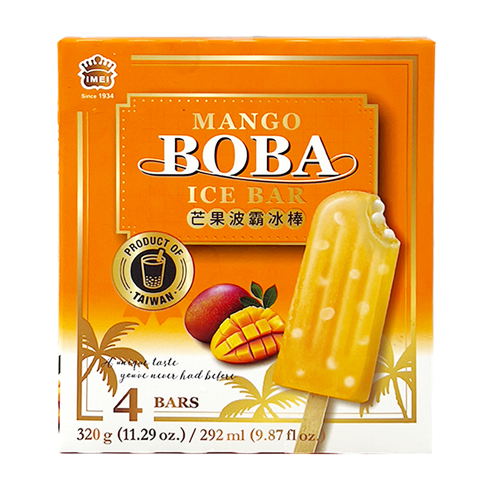 I-MEI Mango Boba Popsicle 4x80g-eBest-Ice cream,Snacks & Confectionery