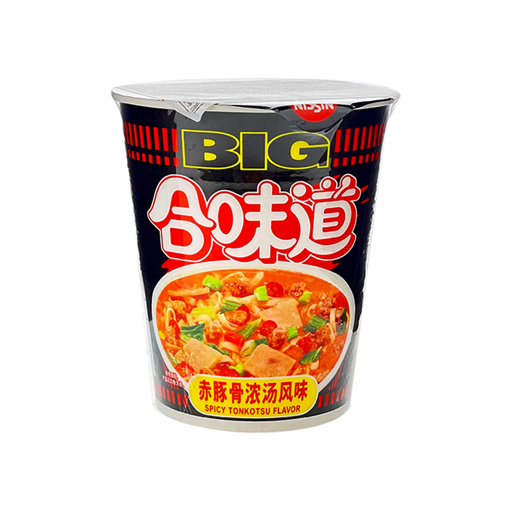 Nissin Cup Noodles Red Pork Bone Soup Flavour 113g-eBest-Instant Noodles,Instant food
