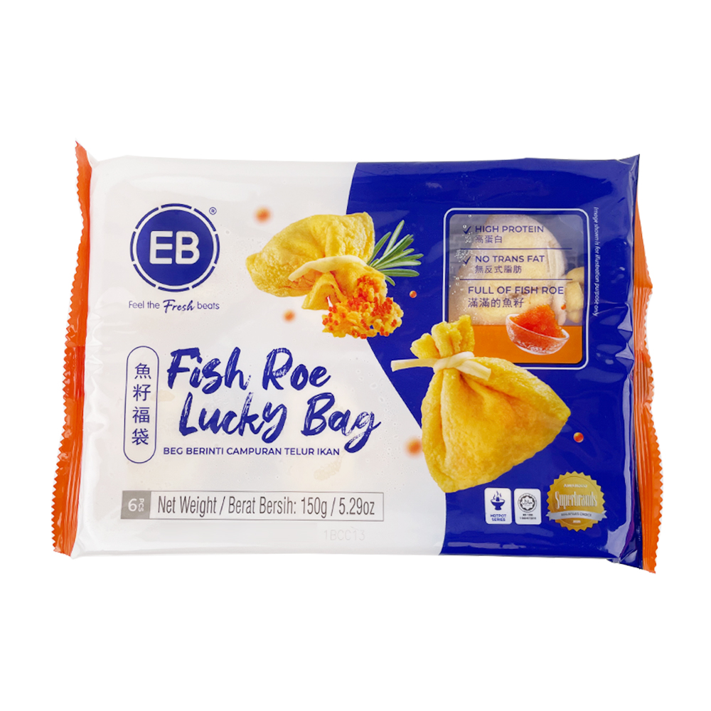 EB Fish Roe Lucky Bag 150g-eBest-BBQ & Hotpot,Frozen food