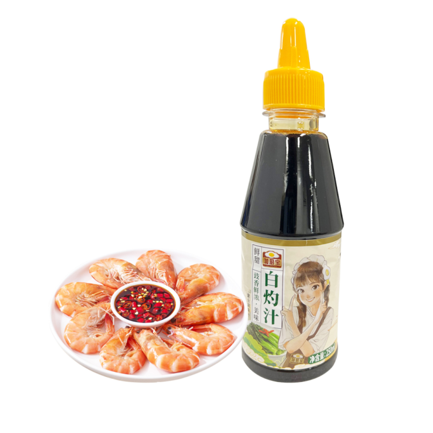 Jiachubao Bai Zhuo Dipping Sauce 250ml-eBest-Cooking Sauce & Recipe Bases,Pantry