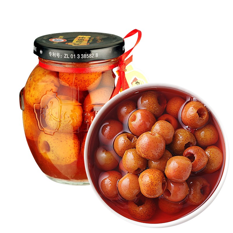 Leasun Food Canned Hawthorn in Syrup 350g-eBest-Nuts & Dried Fruit,Snacks & Confectionery