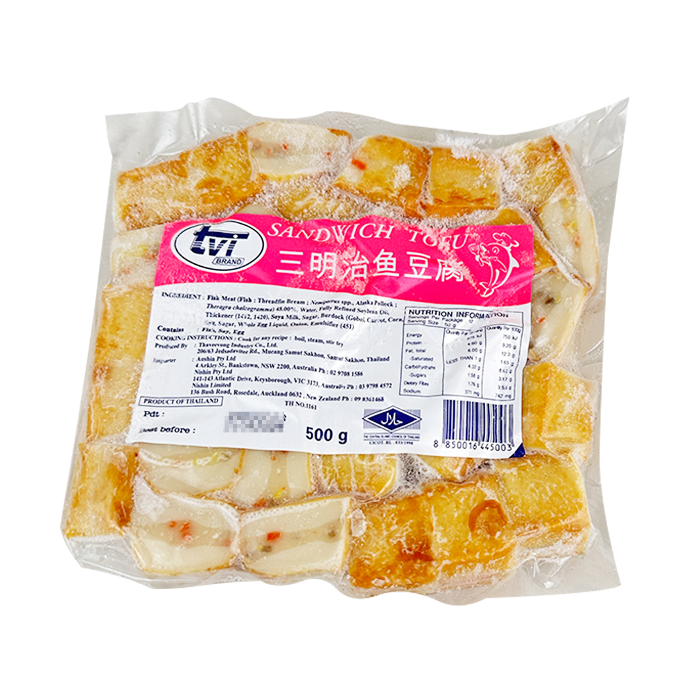 TVI Sandwich Fish Tofu 500g-eBest-Other seafood,Seafood