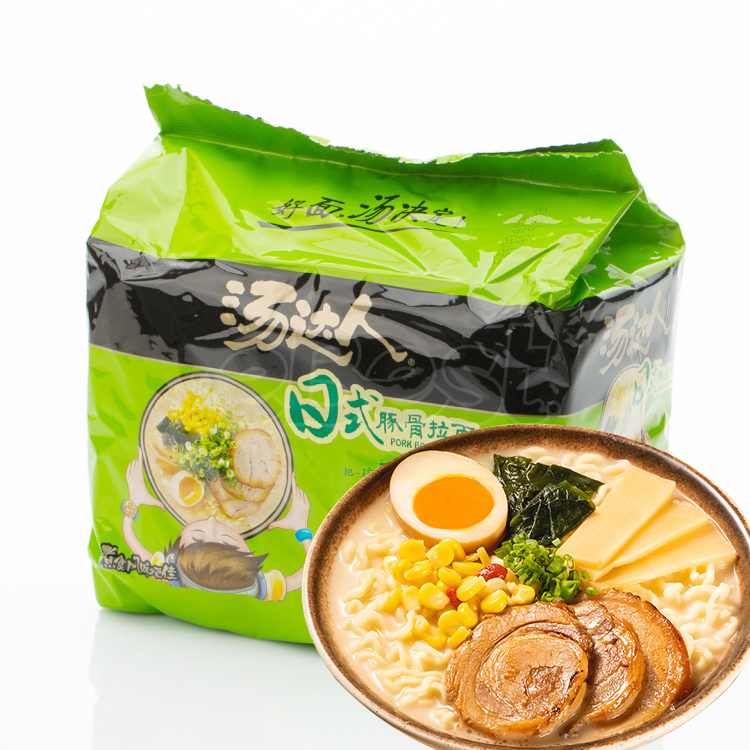 Soup Daren Japanese Tonkotsu Pork Bone Instant Noodle 5pc 125g*5-eBest-Instant Noodles,Instant food