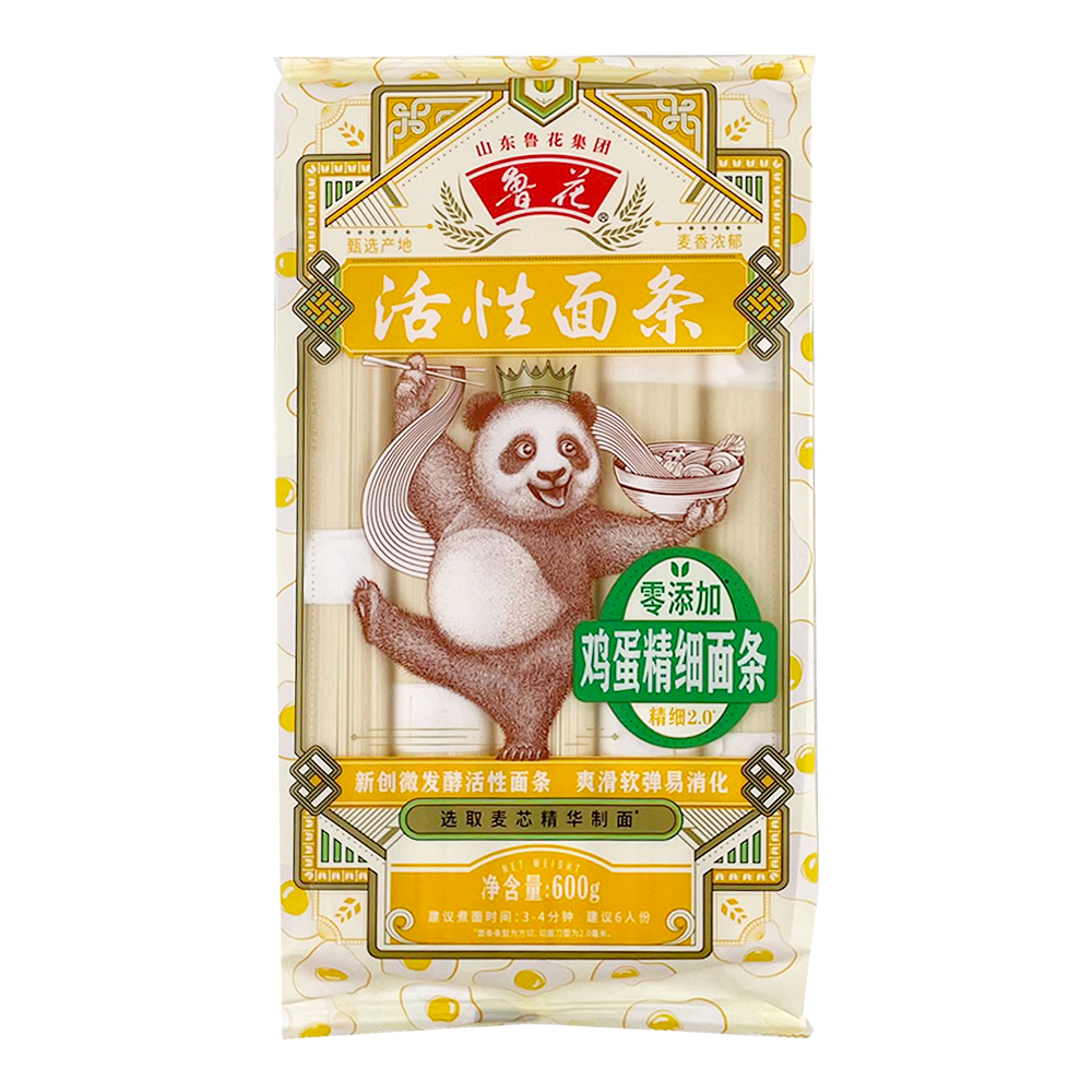 Luhua Panda Dried Egg Noodles  600g-eBest-Noodles,Pantry