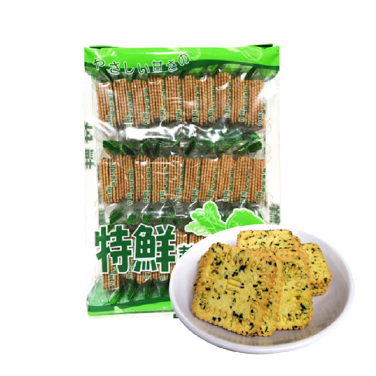 Weijue Vegetable Thin Pancake (300g)-eBest-Biscuits,Snacks & Confectionery