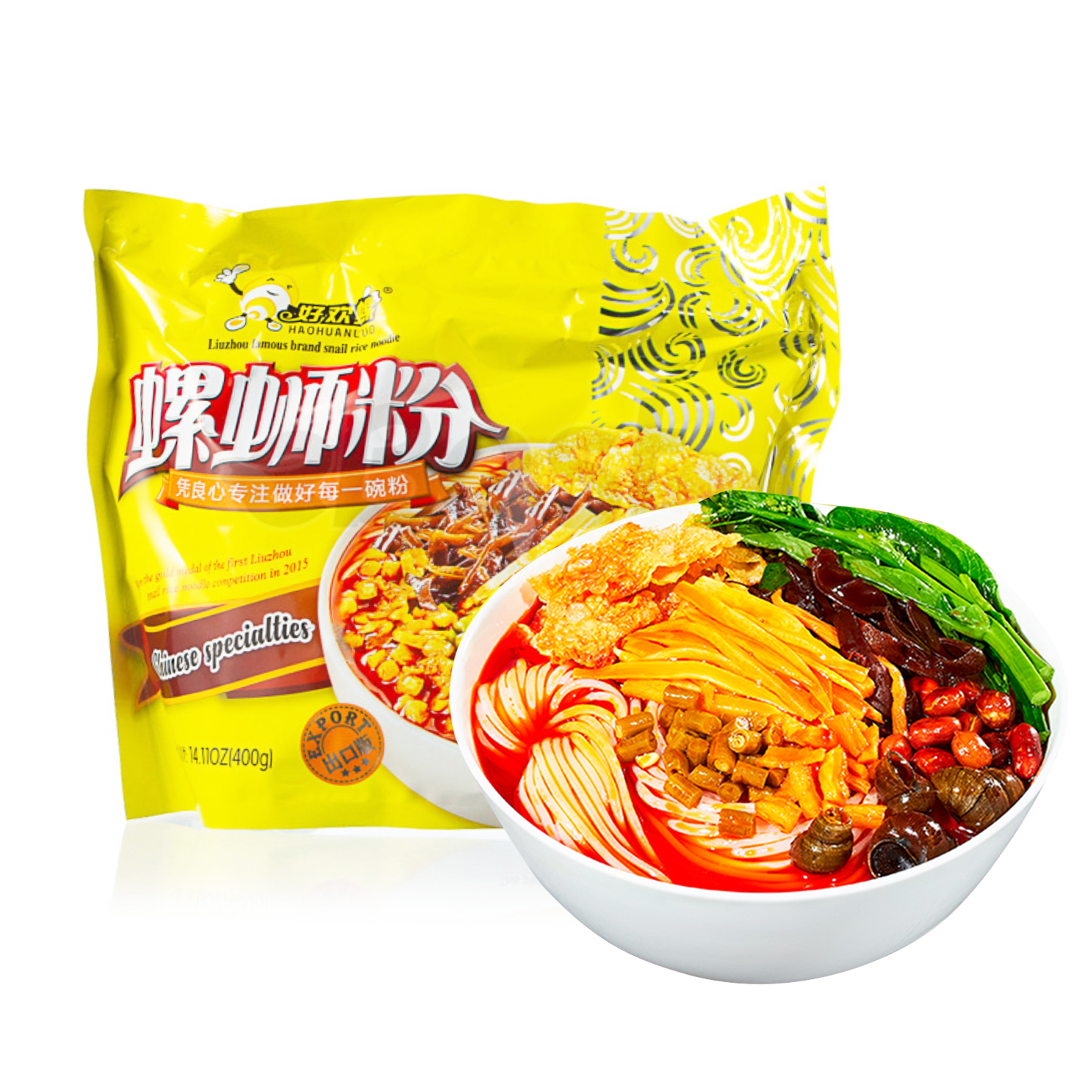 Haohuanluo Snail Vermicelli 400g-eBest-Weekly Special,Instant Noodles,Instant food
