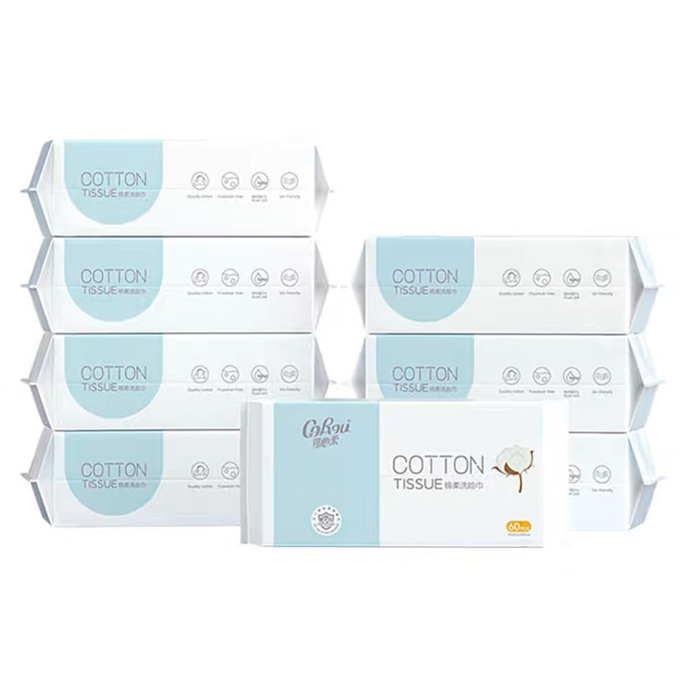 Corou Facial Towel 60 Sheets-eBest-Cleaning & Maintenance,Home & Lifestyle