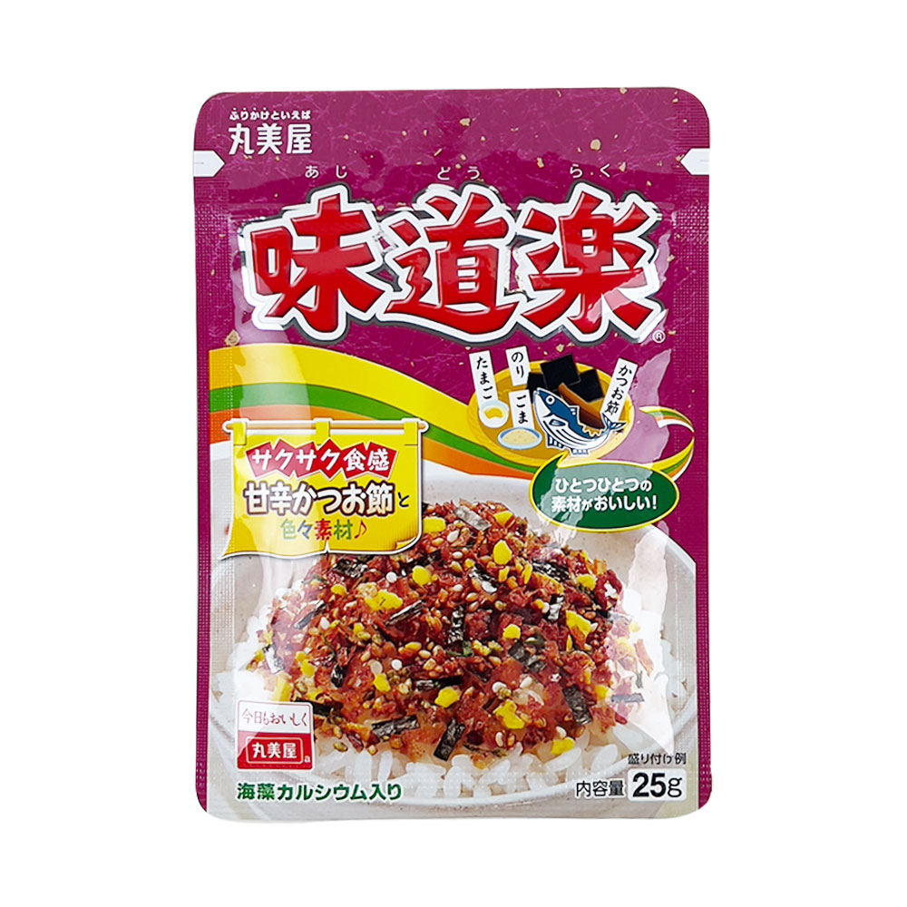 Marumiya Mixed Flavor Rice Seasoning (Bonito/Egg/Nori/Sesame) 25g