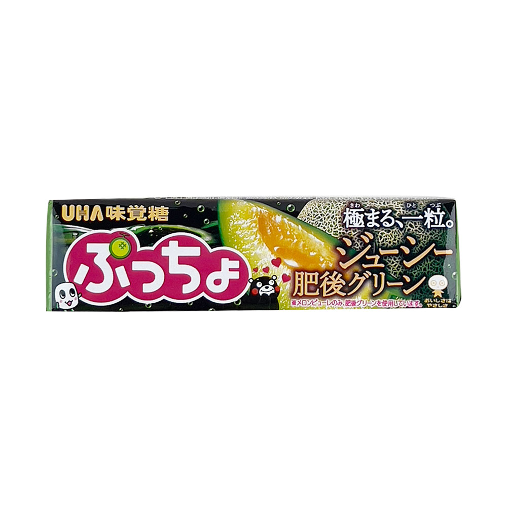 UHA Mikakuto Melon Flavour Candy 10pc-eBest-Confectionery,Snacks & Confectionery