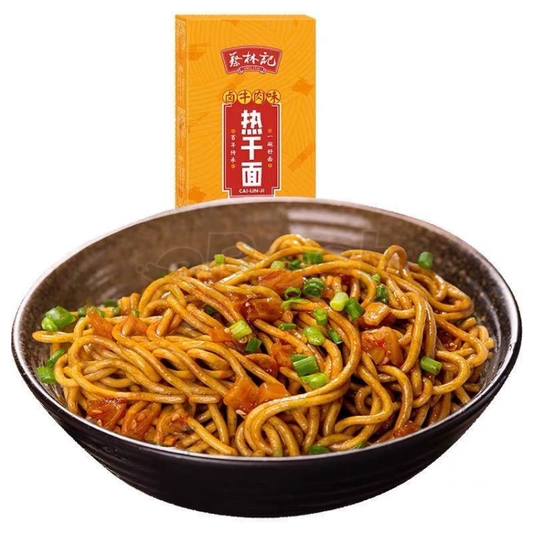 Cai Linji Boxed Hot Dry Noodles Braised Beef Flavour 675g-eBest-Instant Noodles,Instant food