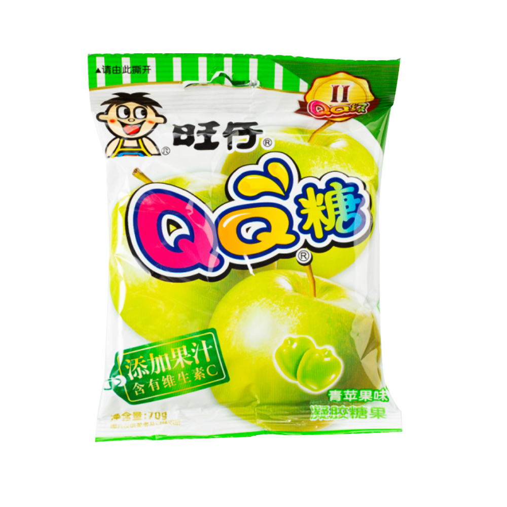 HOT-KID QQ Candy Apple Flavour 70g-eBest-Confectionery,Snacks & Confectionery