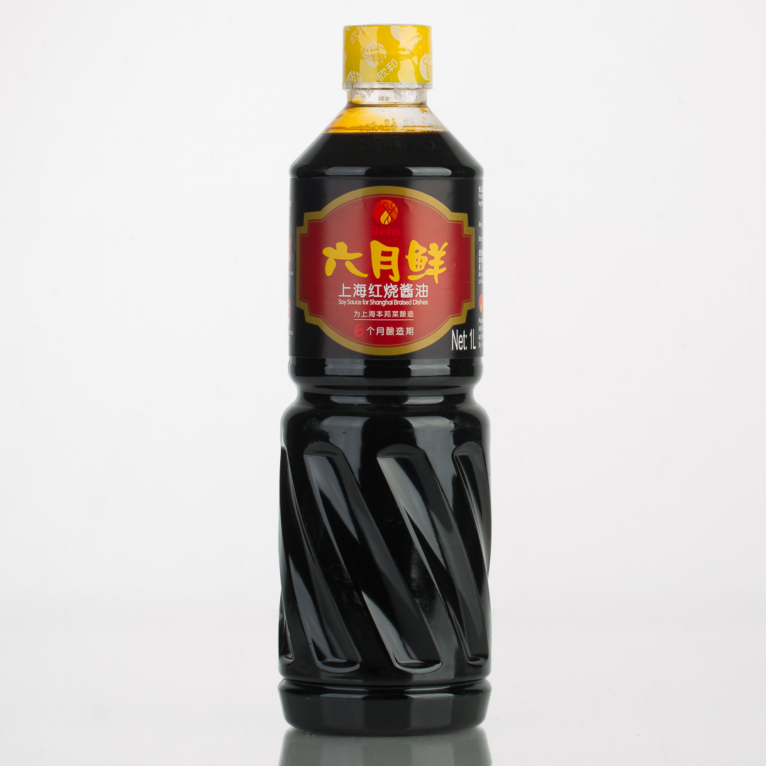 LiuYueXian Shanghai Red Hot Soy Sauce 1L-eBest-Soy Sauce & Vinegar,Pantry