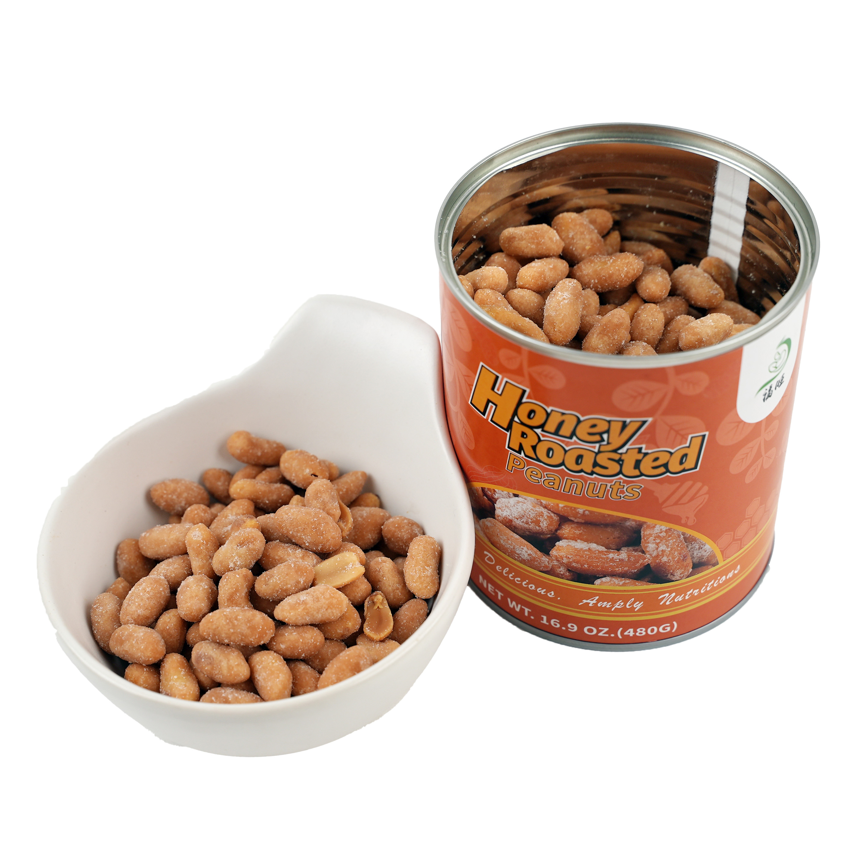 Fuwang Honey Roasted Peanuts 480g-eBest-Nuts & Dried Fruit,Snacks & Confectionery