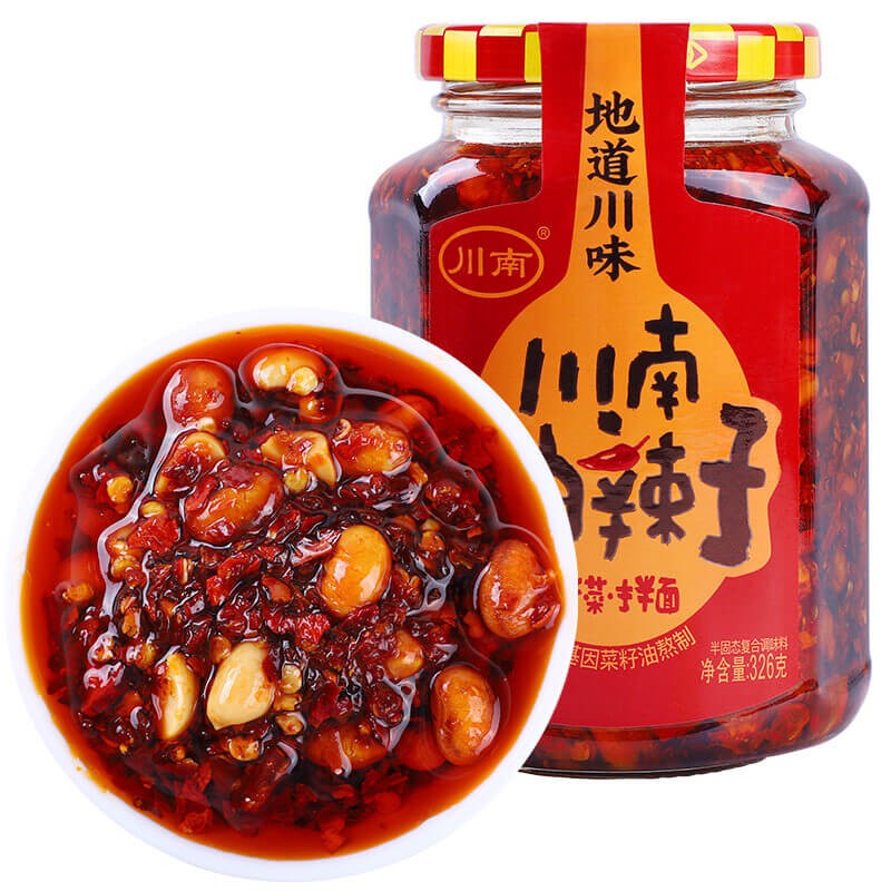 Chuannan Sichuan Oil Fried Chili 326g-eBest-BBQ Seasoning,BBQ,Condiments,Pantry