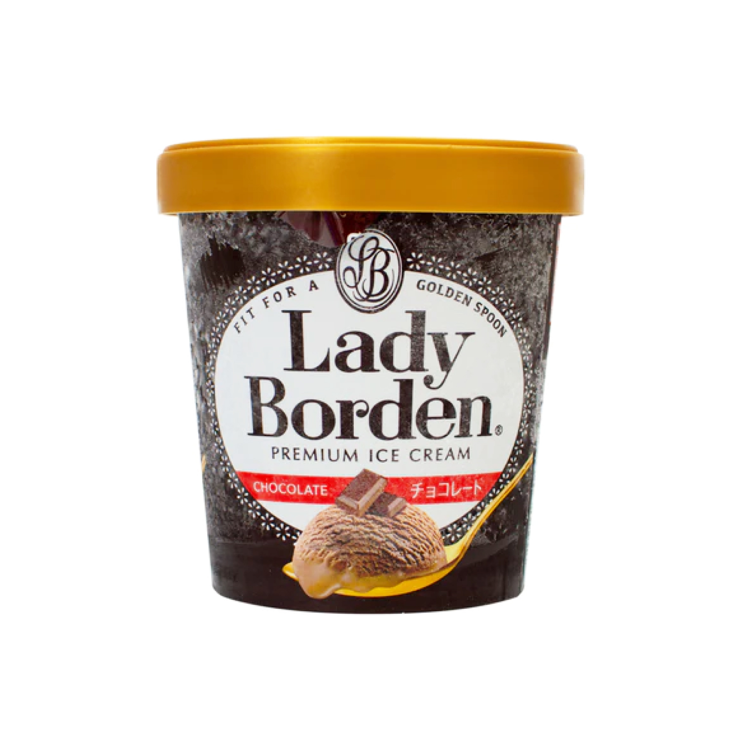 Lotte Lady Borden Pint Chocolate 470ml-eBest-Ice cream,Snacks & Confectionery