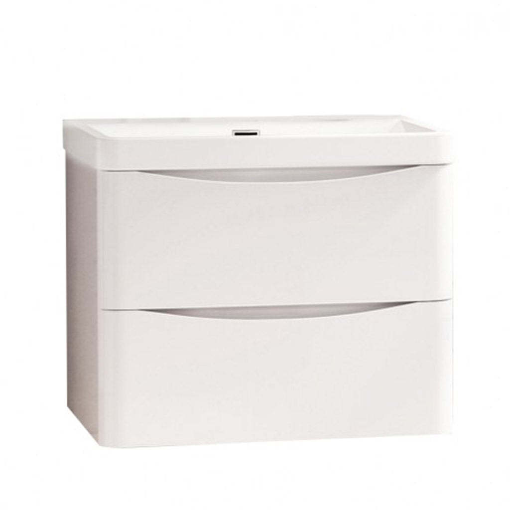 BelBagno ANCONA 600MM WALL HUNG GLOSS WHITE(Cabinet Only)-YT Bathroom