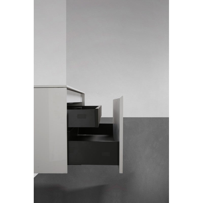 BelBagno PRADO GLOSS WHITE 900MM WALL HUNG-YT Bathroom