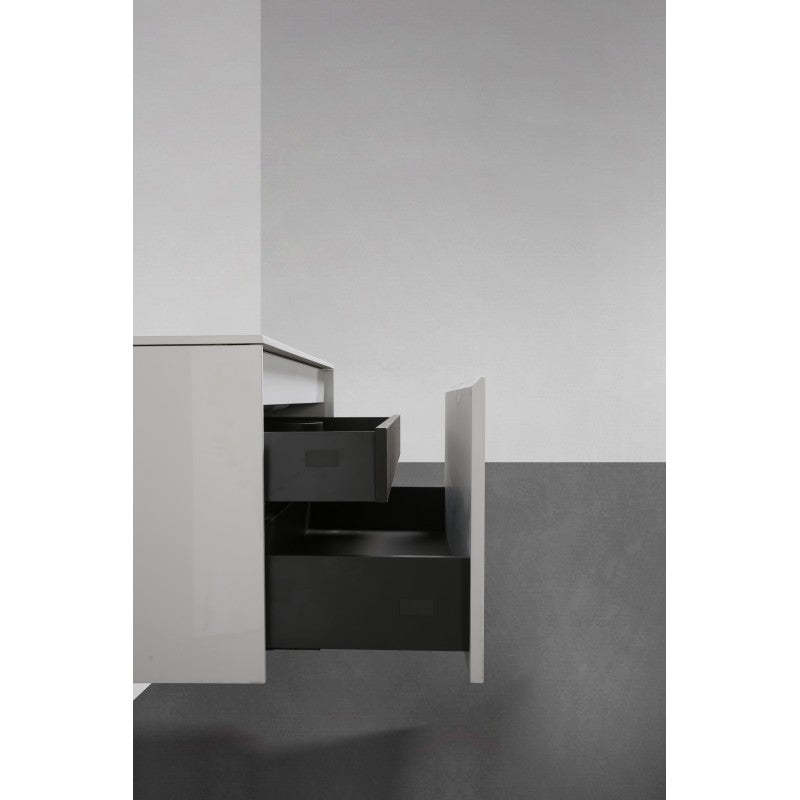 BelBagno PRADO GLOSS WHITE 900MM WALL HUNG-YT Bathroom