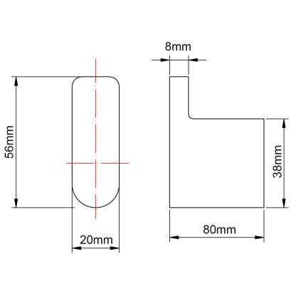 AU Series Gun Metal Grey Round Robe Hook-YT Bathroom
