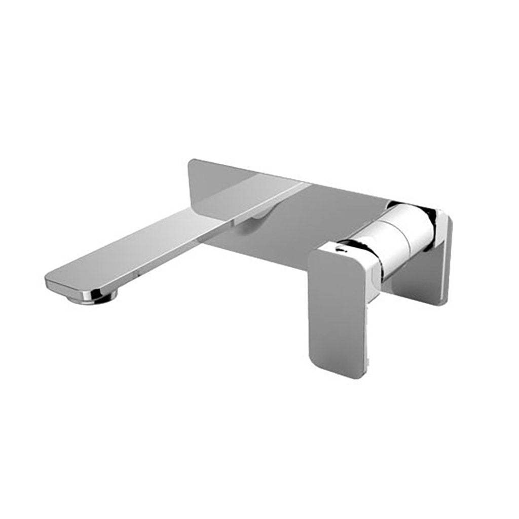IVANO Series Brass Chrome Bathtub/Basin Wall Mixer With Spout-YT Bathroom