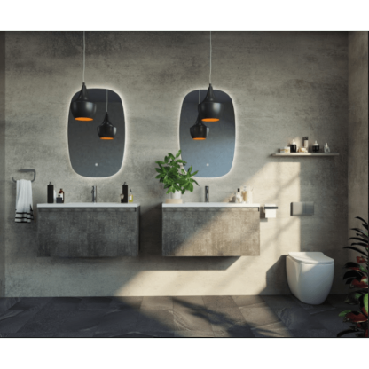 BelBagno Prado 1200mm Wall Hung Vanity Maple Oak One Drawers One Tap Hole-YT Bathroom