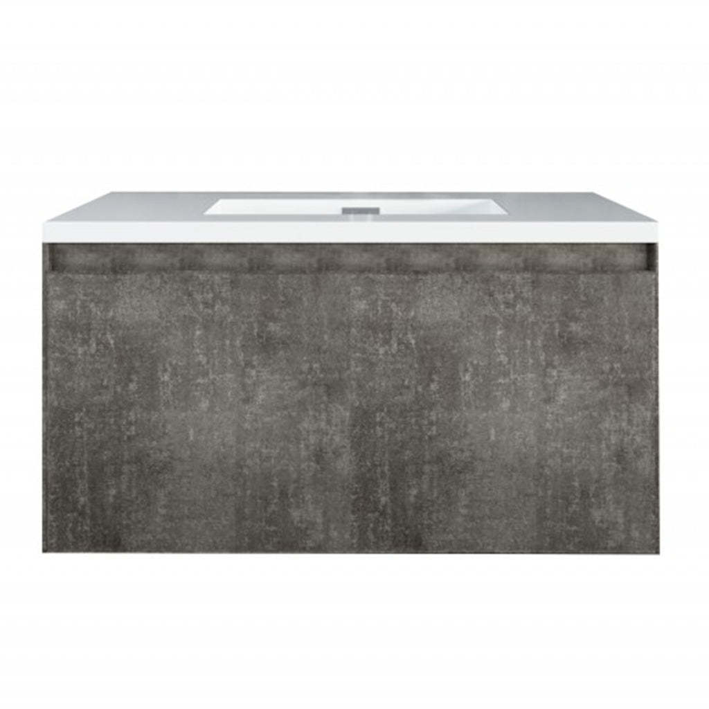 BelBagno Prado 750mm Wall Hung Vanity Maple Oak One Drawers One Tap Hole