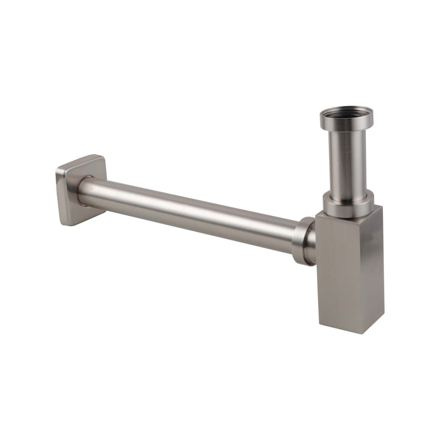 Brushed Nickel Basin Bottle Trap 32mm Solid Brass-YT Bathroom