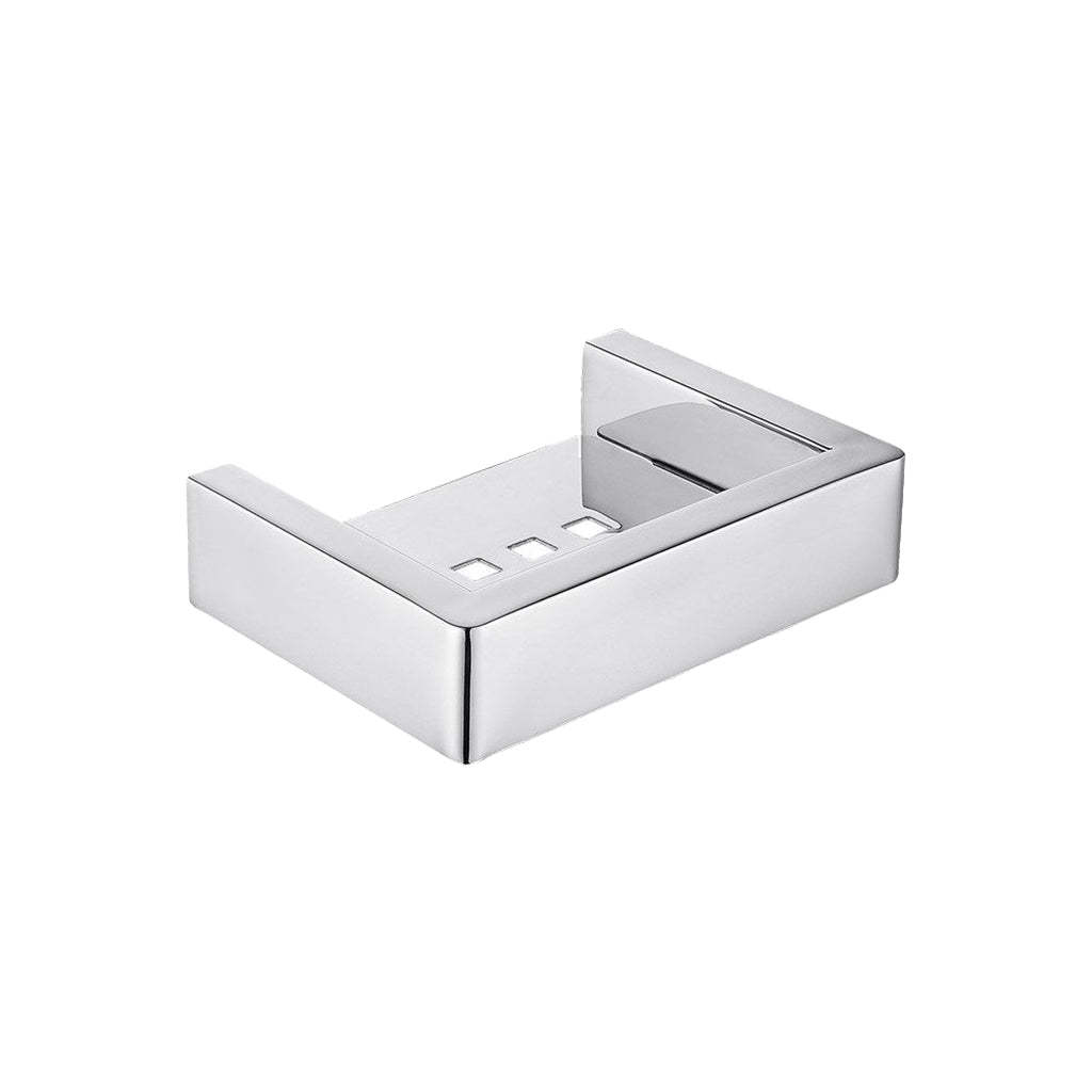 IVANO Series Square Chrome Soap Dish Holder-YT Bathroom