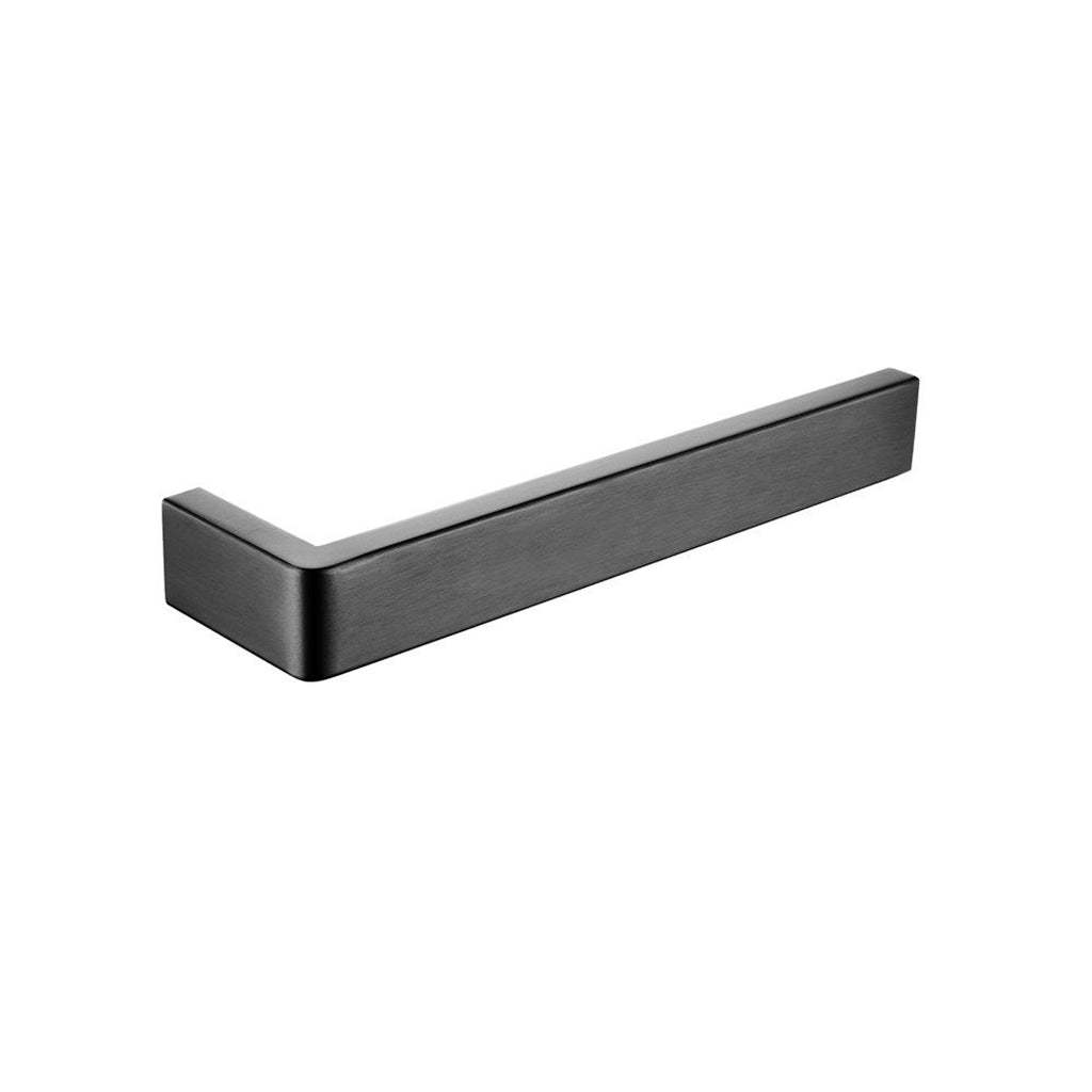 IVANO Series Gun Metal Grey Square Towel Ring-YT Bathroom