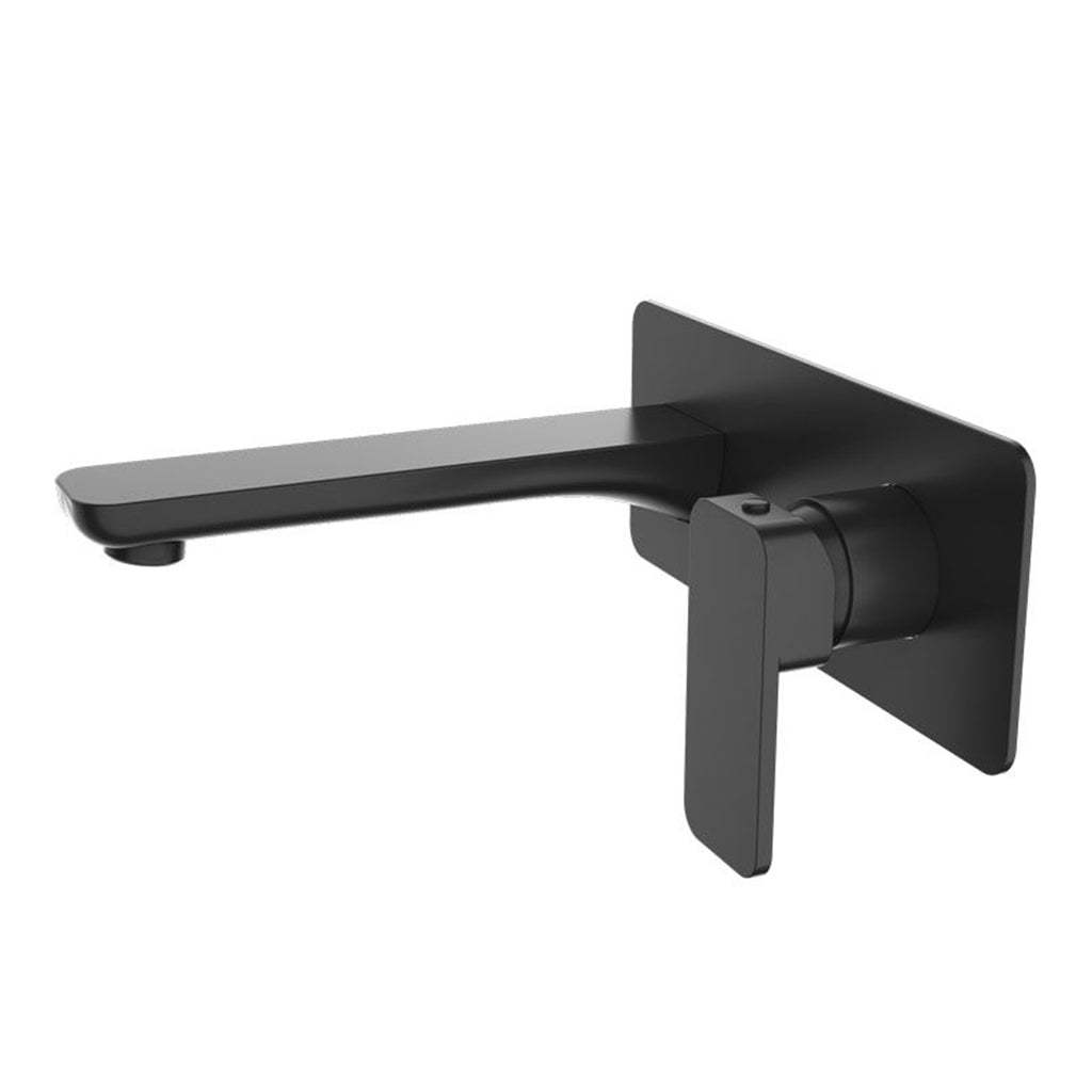 IVANO Series Black Bathtub/Basin Wall Mixer With Spout(color up)(extension part)-YT Bathroom