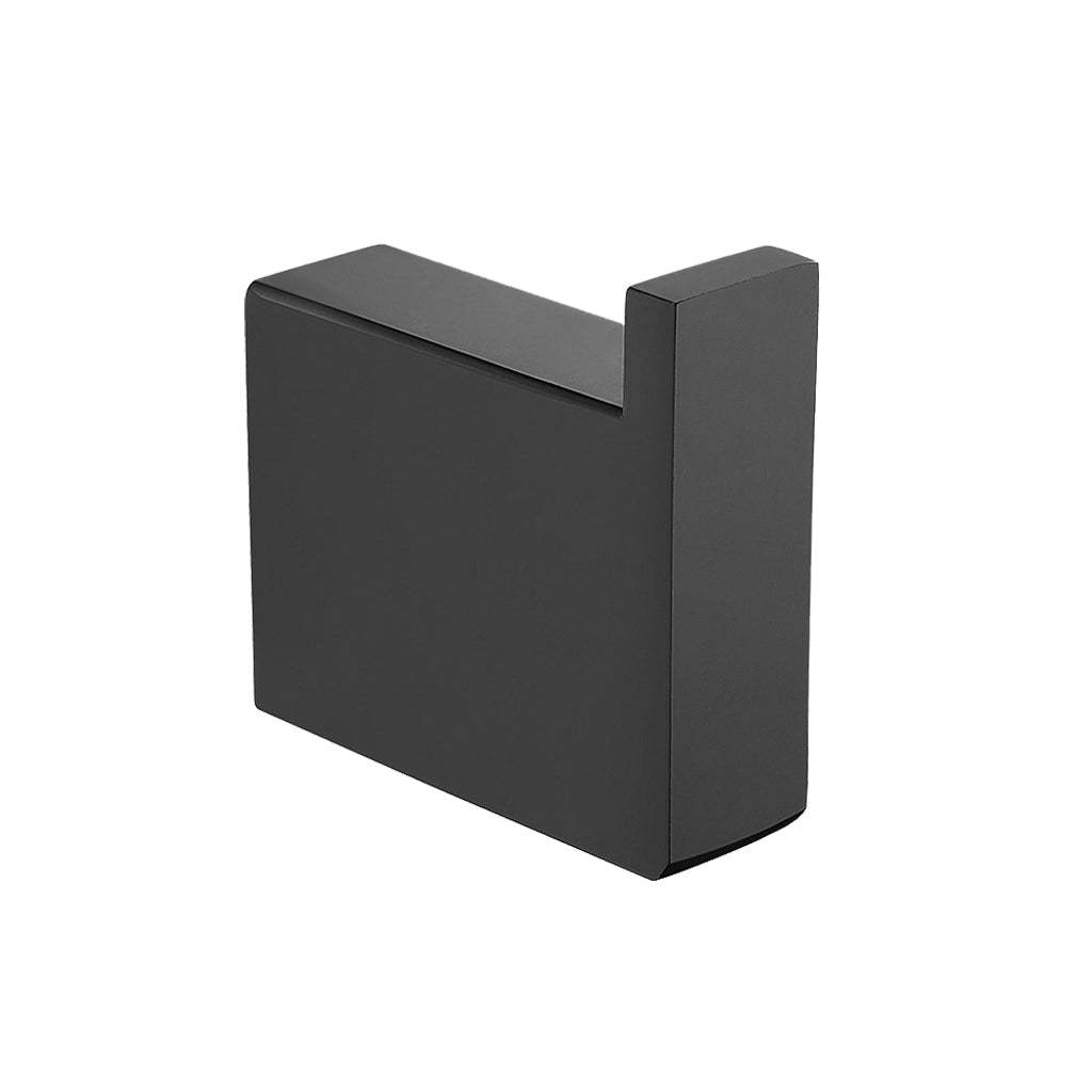 IVANO Series Square Black Robe Hook-YT Bathroom
