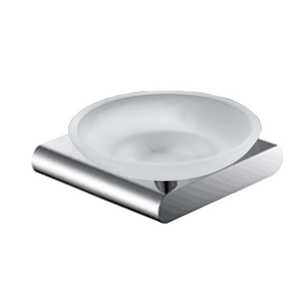 AU Chrome Soap Dish Holder-YT Bathroom