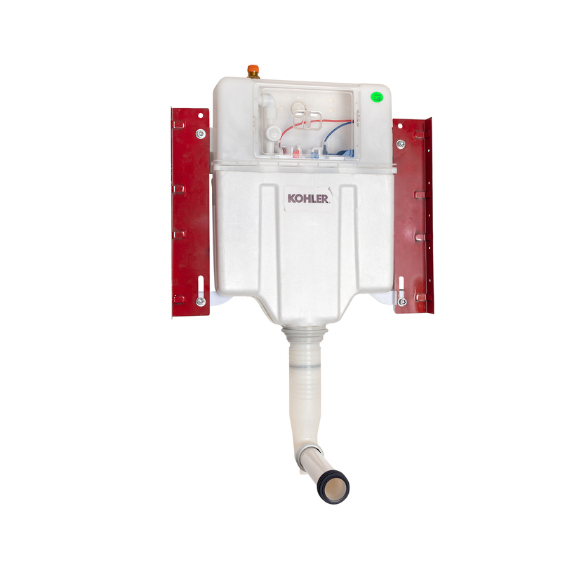 Pneumatic In Wall Cistern 90mm Wall Faced