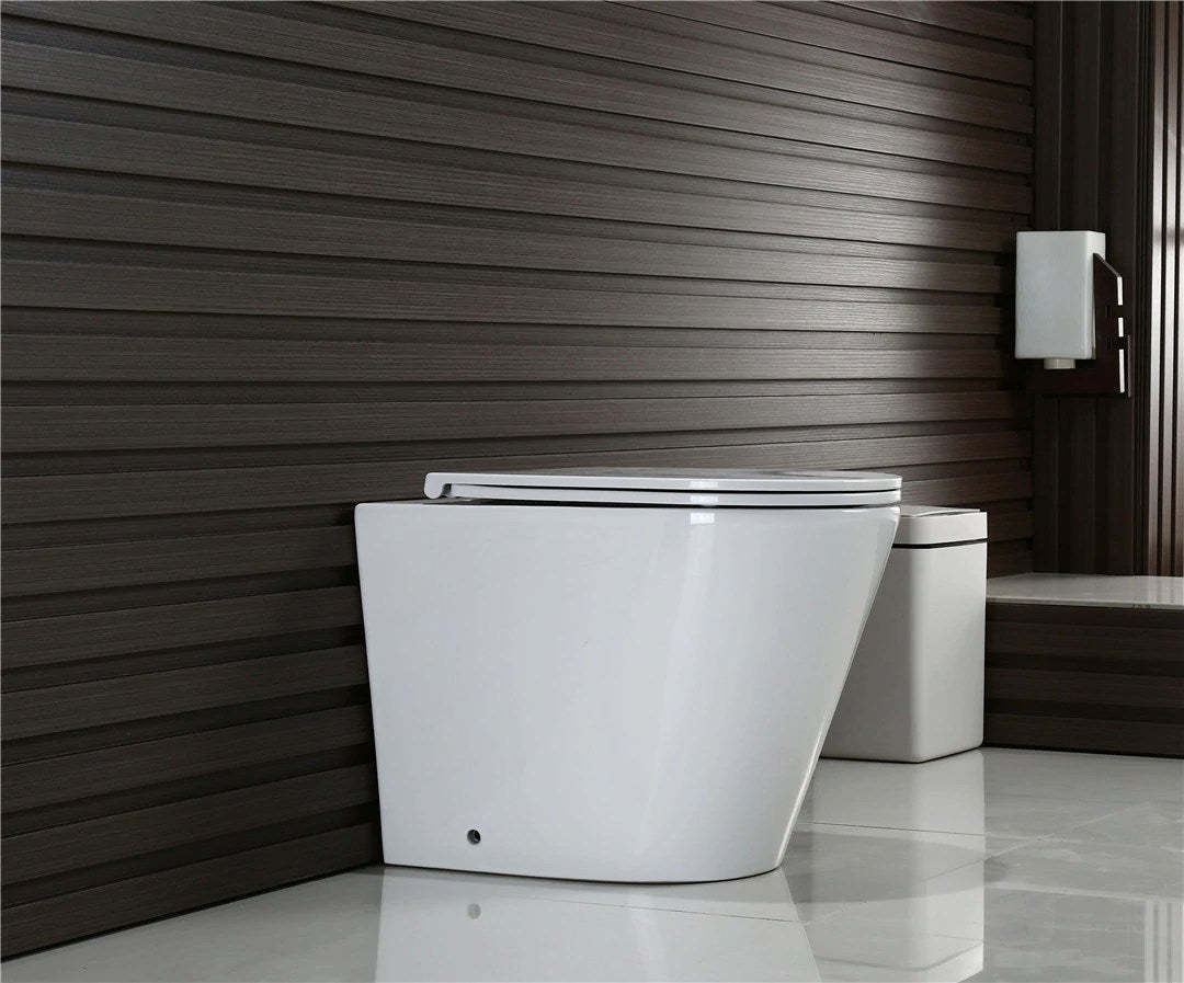 Claya Rimless Floor Pan-YT Bathroom