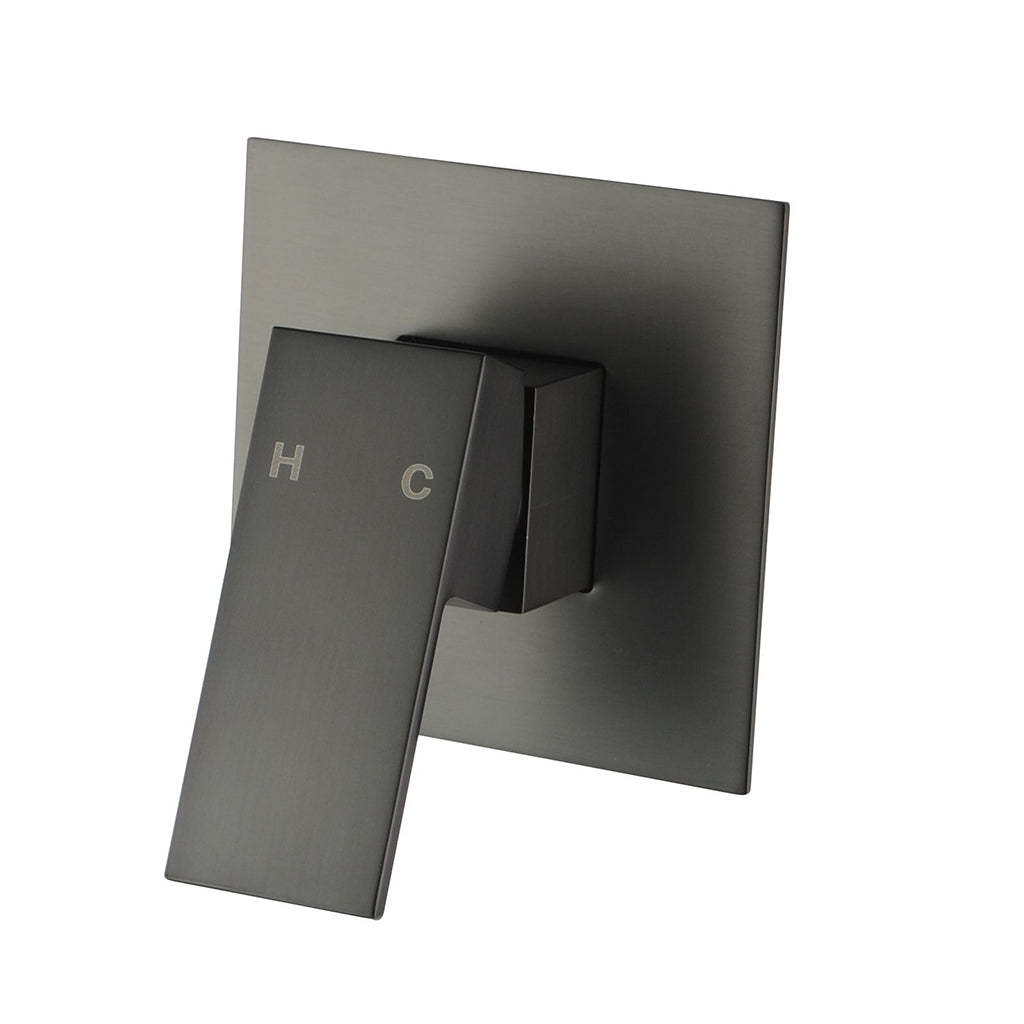 Gun Metal Grey Shower Wall Mixer-YT Bathroom