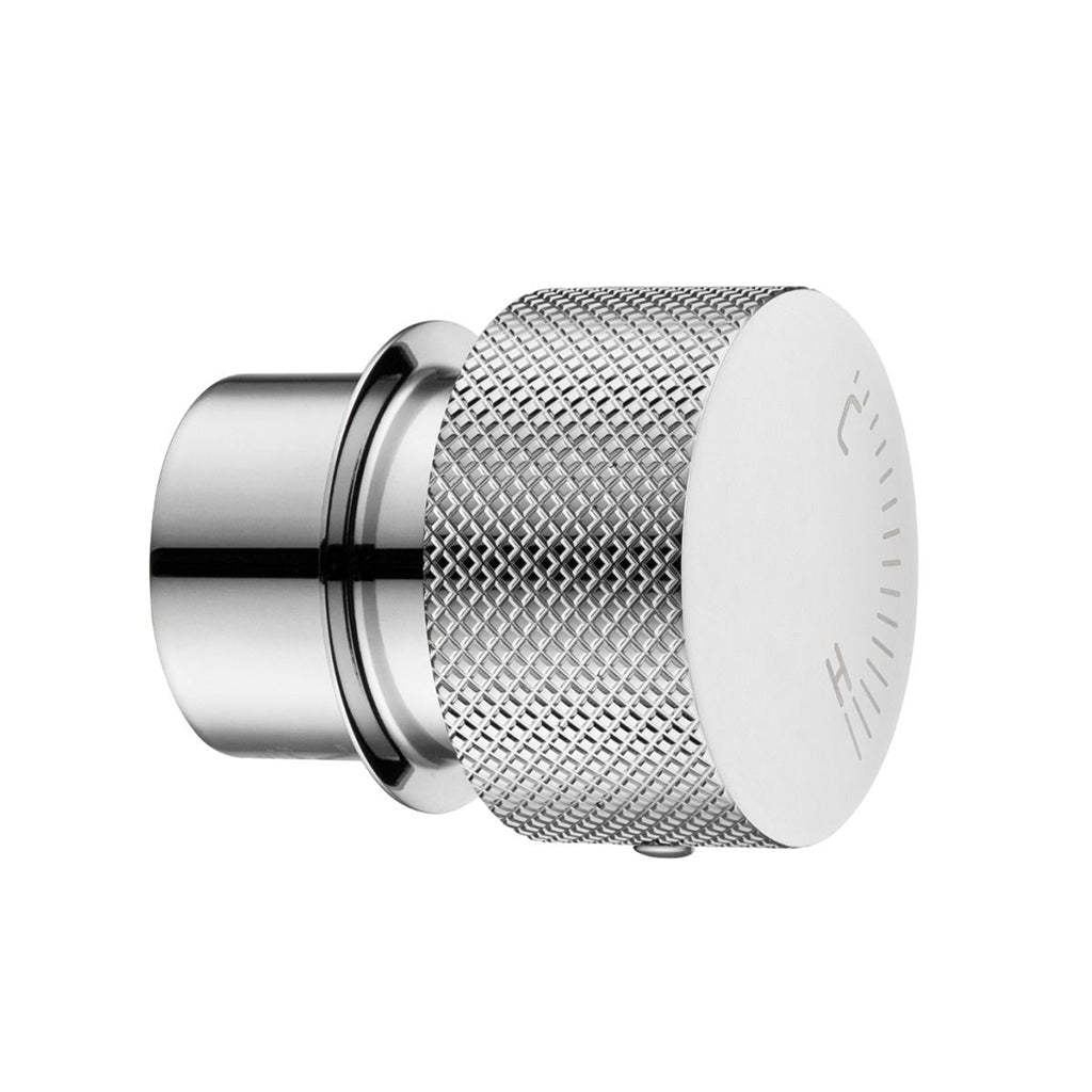 Round Chrome Progressive Wall Mixer Handle-YT Bathroom