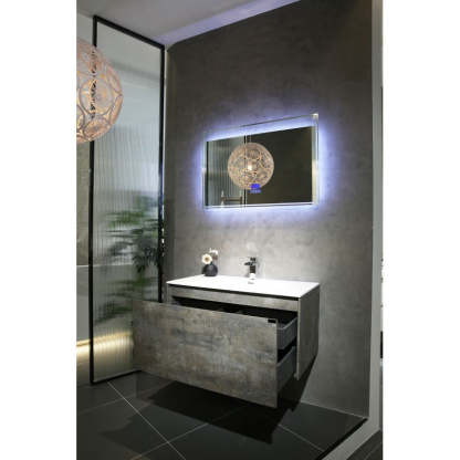 BelBagno Prado 750mm Wall Hung Vanity Maple Oak One Drawers One Tap Hole