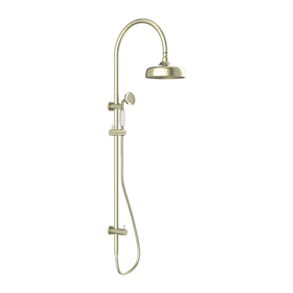 NORE YORK TWIN SHOWER WITH WHITE PORCELAIN HAND SHOWER AB