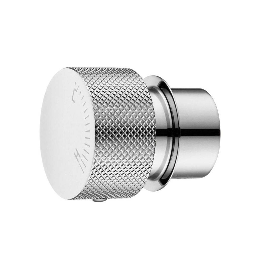 Round Chrome Progressive Wall Mixer Handle-YT Bathroom