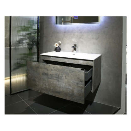 BelBagno Prado 750mm Wall Hung Vanity Maple Oak One Drawers One Tap Hole
