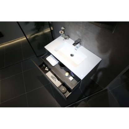 BelBagno Prado 750mm Wall Hung Vanity Maple Oak One Drawers One Tap Hole