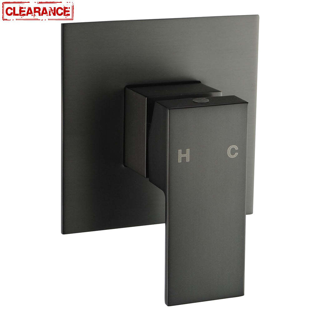 Gun Metal Grey Shower Wall Mixer-YT Bathroom