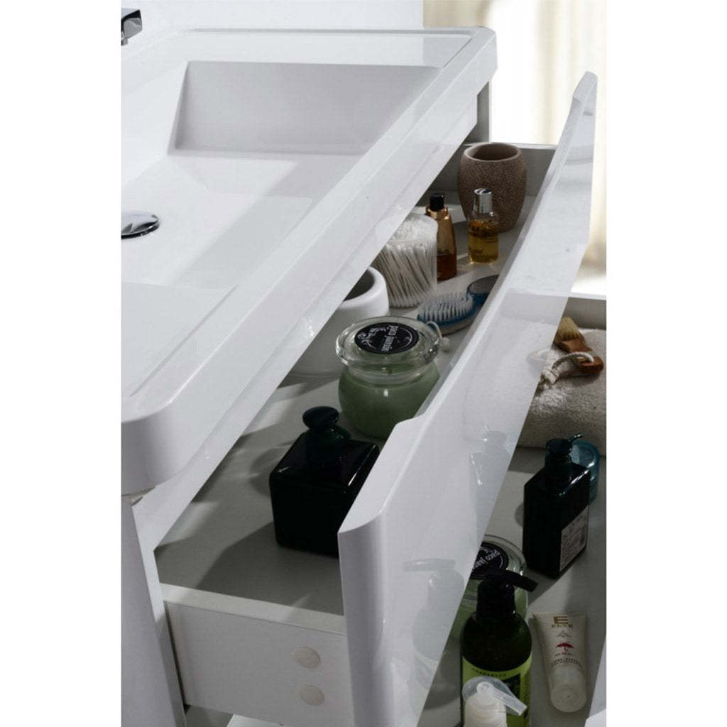 BelBagno ANCONA 900MM WALL HUNG GLOSS WHITE-YT Bathroom