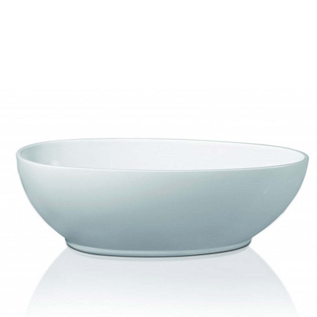 BelBagno AVEO 1700mm Freestanding Bathtub Acrylic Glossy White Oval Shape NO Overflow-YT Bathroom