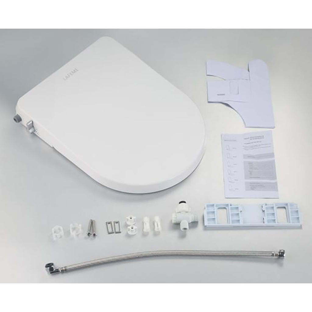 Lafeme Una Non-Electric Bidet White Round-YT Bathroom