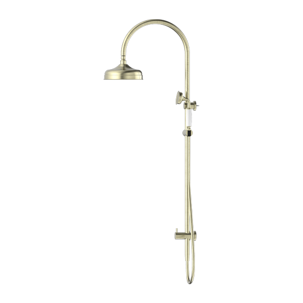 NORE YORK TWIN SHOWER WITH WHITE PORCELAIN HAND SHOWER AB