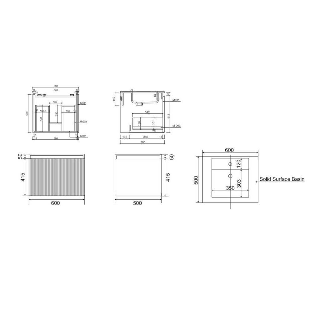 BelBagno Rimini 800mm Potter Clayt Red Wall Hung Vanity With Marble Basin And One Draw-YT Bathroom