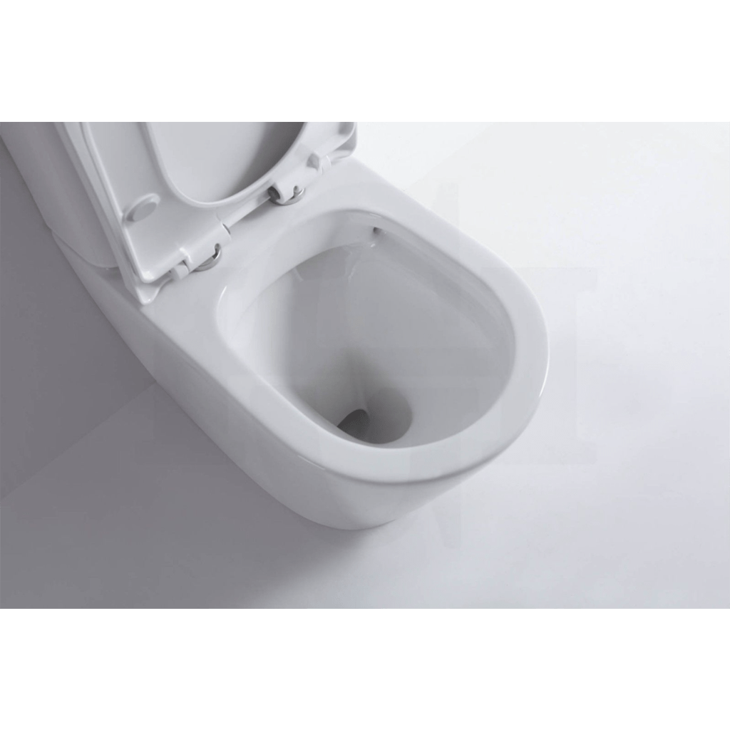 YT Round Short Projection Back To Wall Ceramic Toilet Suite Rimless 620x365x830mm-YT Bathroom